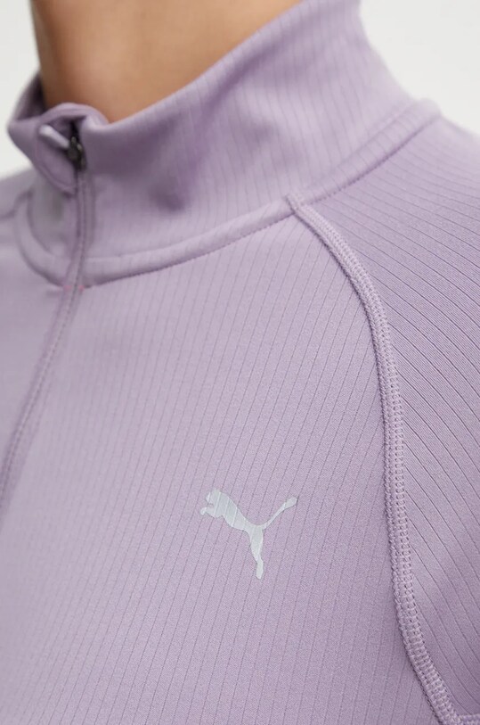 Puma bluza do biegania Run for Her 525755 fioletowy