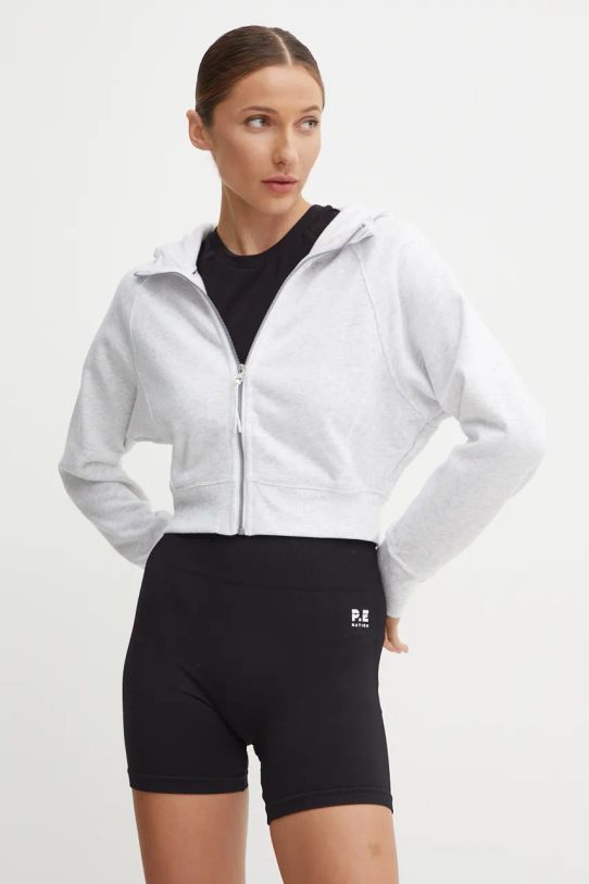 Mikina Dkny s kapucí šedá DP4J9487