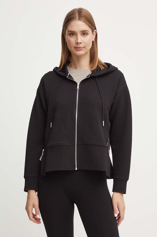 Mikina Dkny s kapucňou čierna DP4J9312