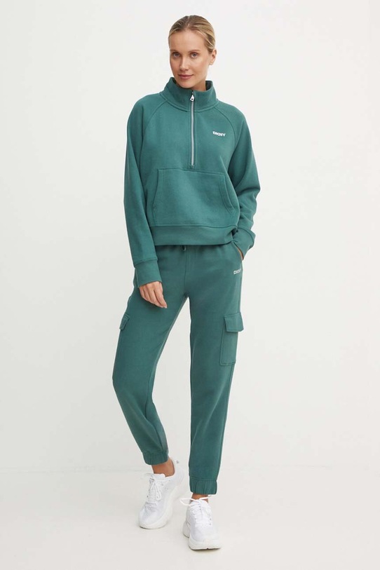 Mikina Dkny DP4T9993 zelená AW24