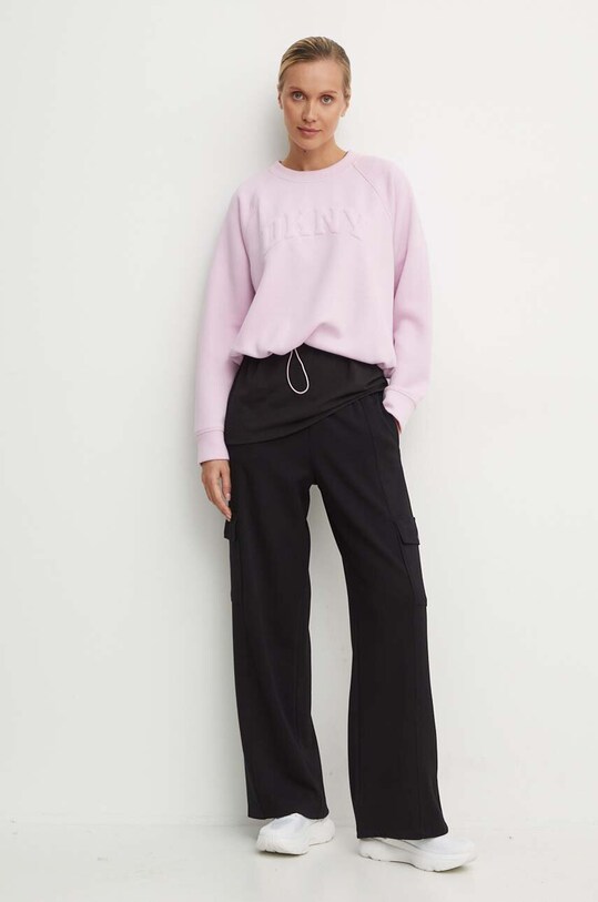 Dkny bluza DP4T9946 różowy AW24