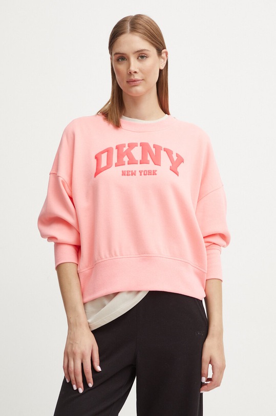 Dkny bluza różowy DP4T9944