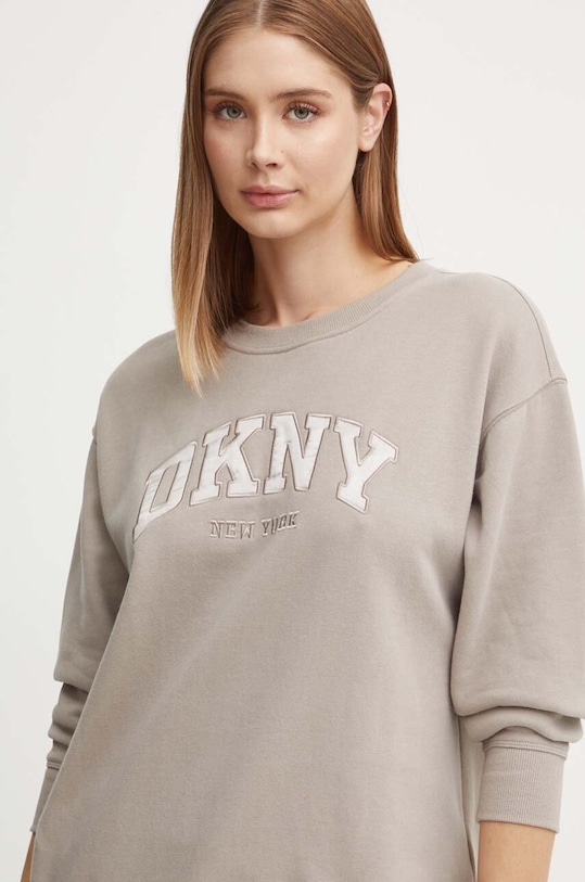 Dkny bluza brązowy DP4T9809