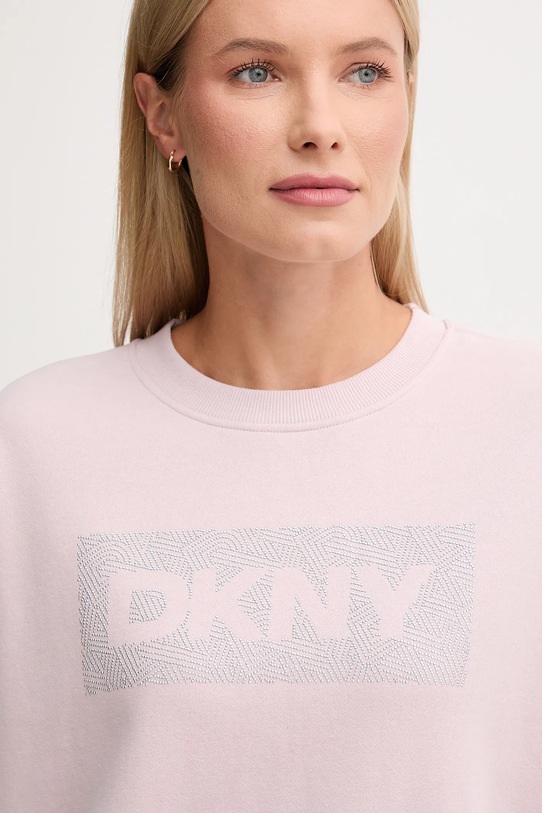 Dkny bluza różowy DP4T1041