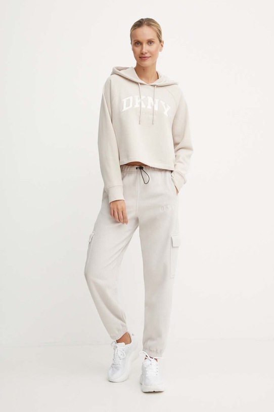 Mikina Dkny DP4T9811 béžová AW24