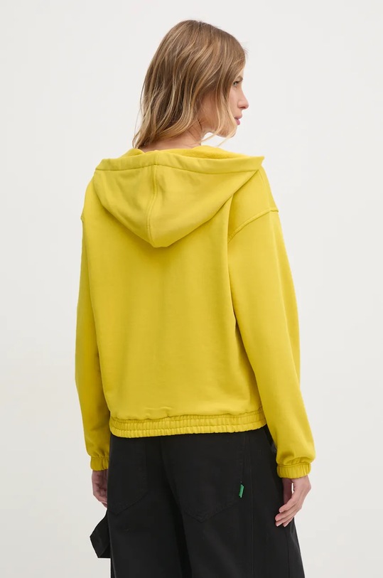 Odjeća Dukserica United Colors of Benetton 31NB3M06U zlatna