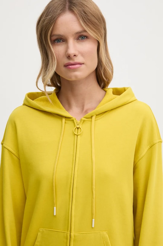 Dukserica United Colors of Benetton zlatna 31NB3M06U