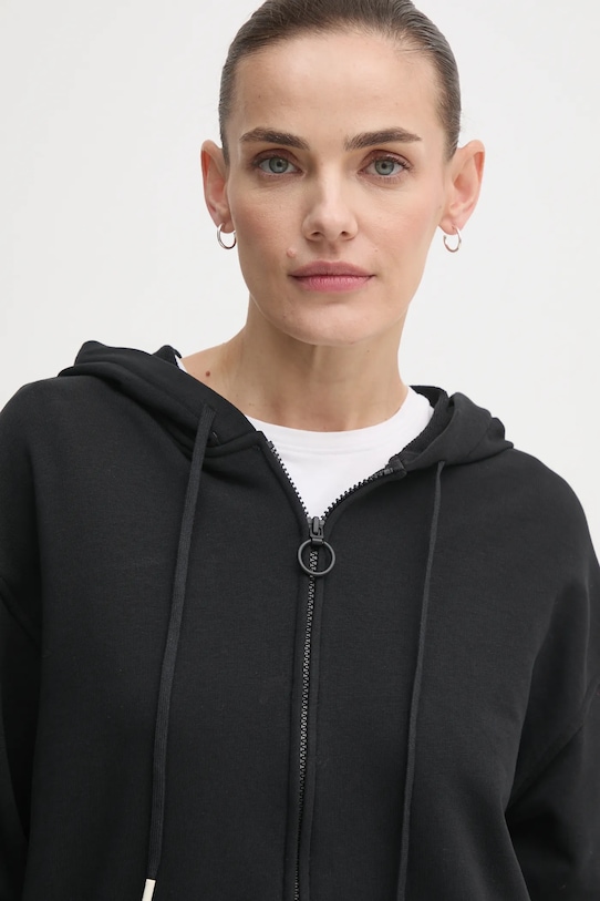 Μπλούζα United Colors of Benetton μαύρο 31NB3M06U