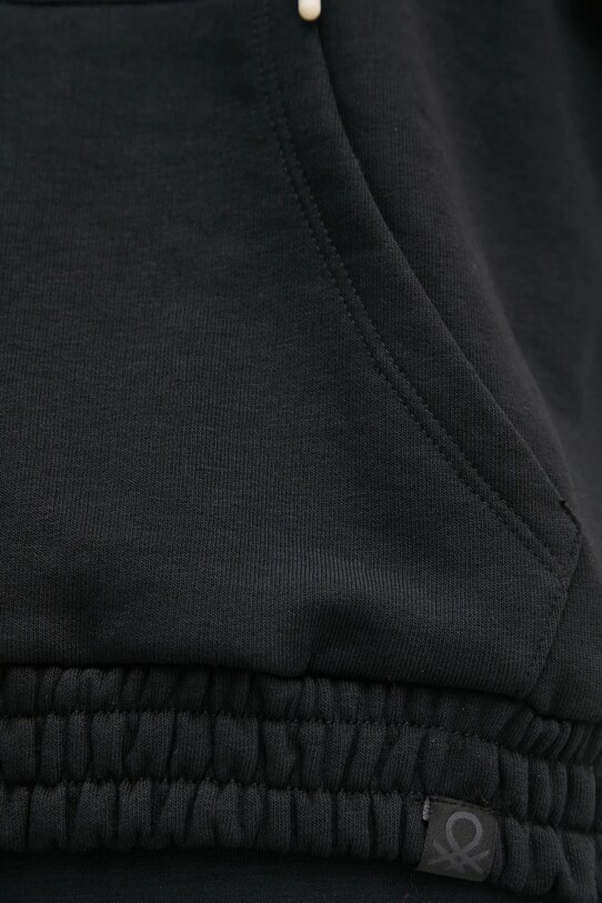 United Colors of Benetton bluza 31NB3M06U negru