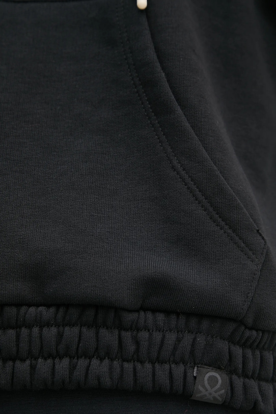 Μπλούζα United Colors of Benetton 31NB3M06U μαύρο