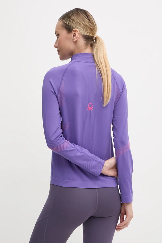 Abbigliamento United Colors of Benetton felpa 189T3M01T violetto