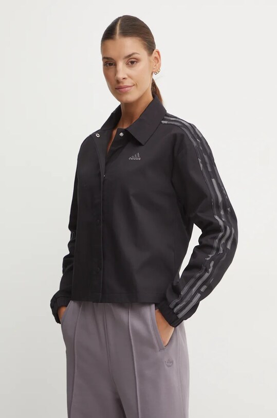 adidas jacheta de bumbac Camo necaptusit negru IX3704