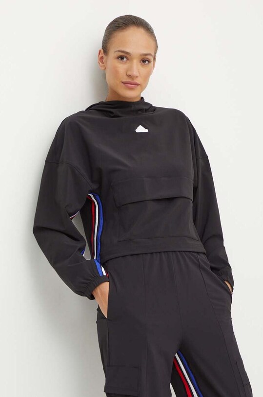 adidas bluza Express imprimeu negru IX3742
