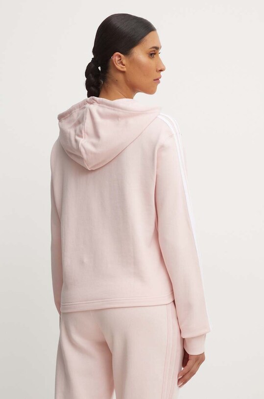 Одяг Бавовняна кофта adidas Essentials IY4214 рожевий