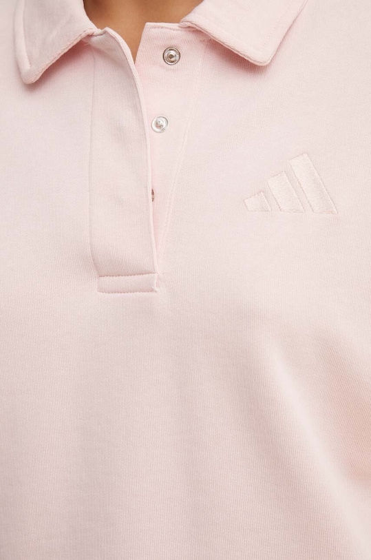 adidas bluza bawełniana All SZN IY6795 różowy