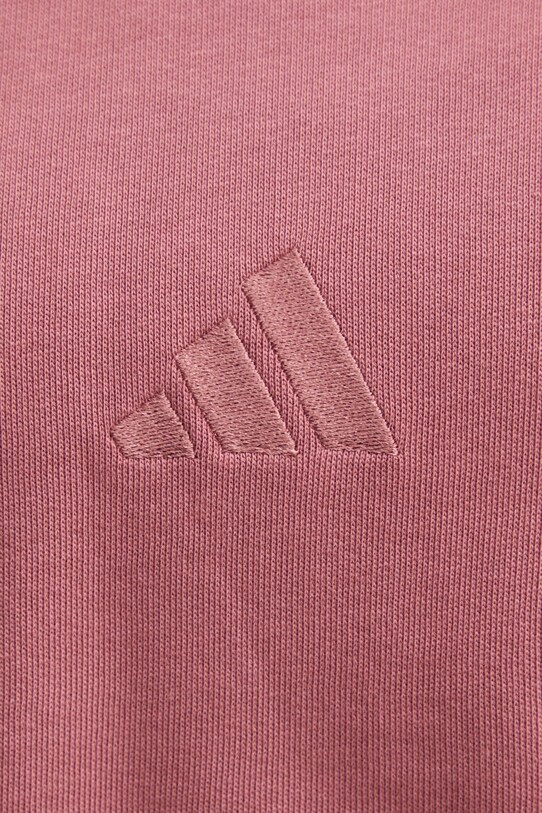 Pamučna dukserica adidas All SZN IY6848 roza