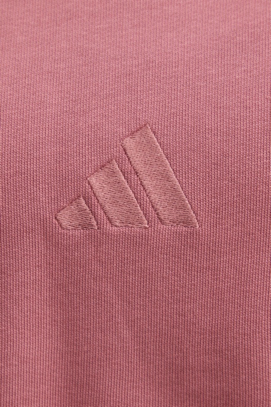 adidas bluza bawełniana All SZN IY6848 różowy