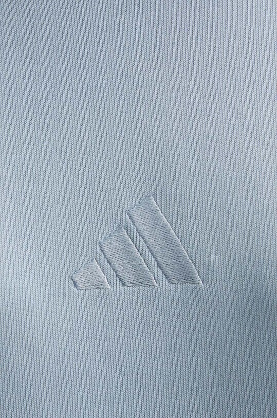 adidas hanorac de bumbac All SZN IY6852 albastru