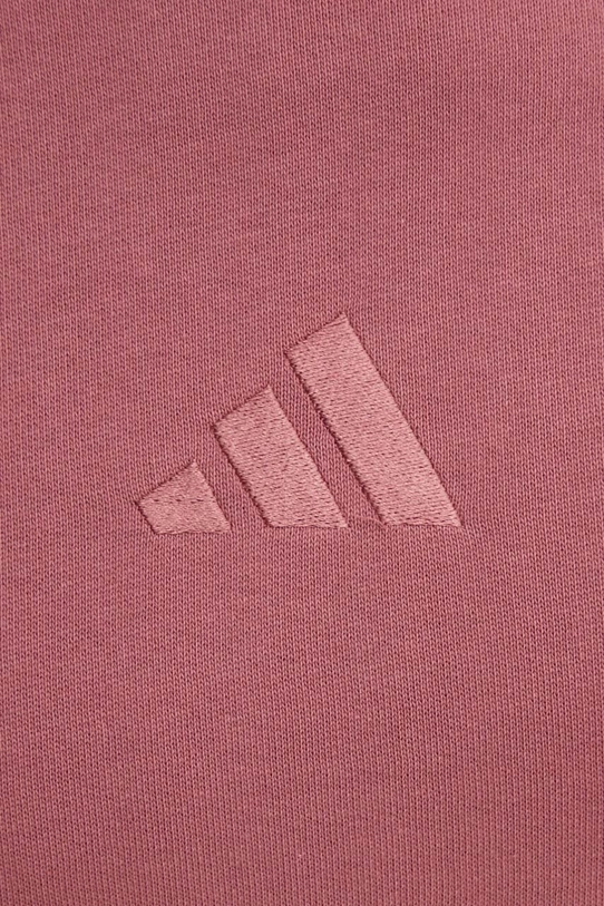 Pamučna dukserica adidas All SZN IY6854 roza