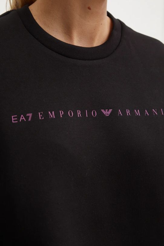 Dukserica EA7 Emporio Armani TJUXZ.6DTM02.1200 crna