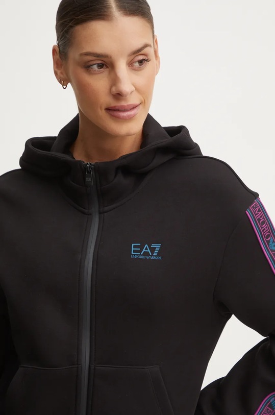 EA7 Emporio Armani bluza negru TJUXZ.6DTM03.1200