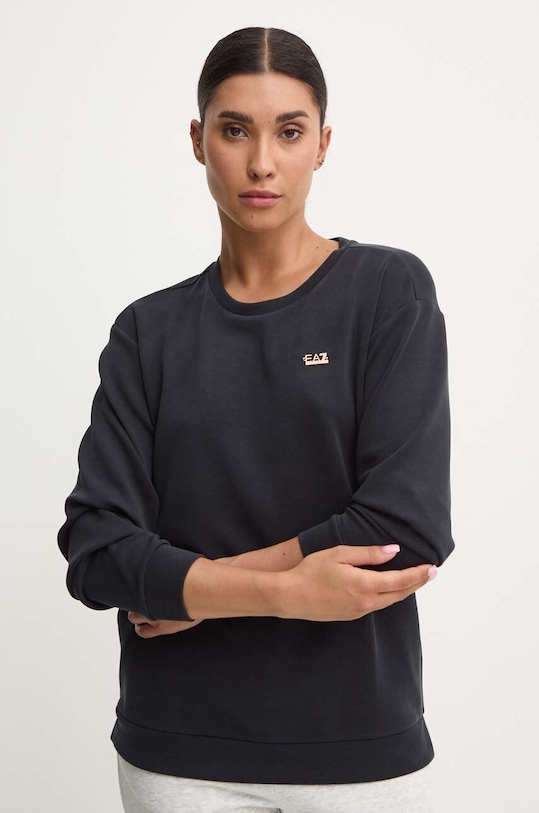 EA7 Emporio Armani bluza pozostałe czarny TJZBZ.6DTM07.0210