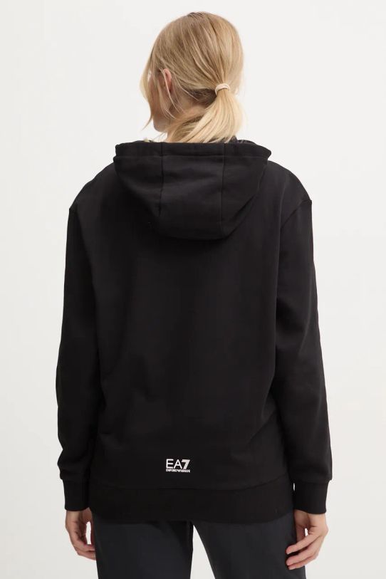 Μπλούζα EA7 Emporio Armani TJZCZ.6DTM13.0200 μαύρο AW24