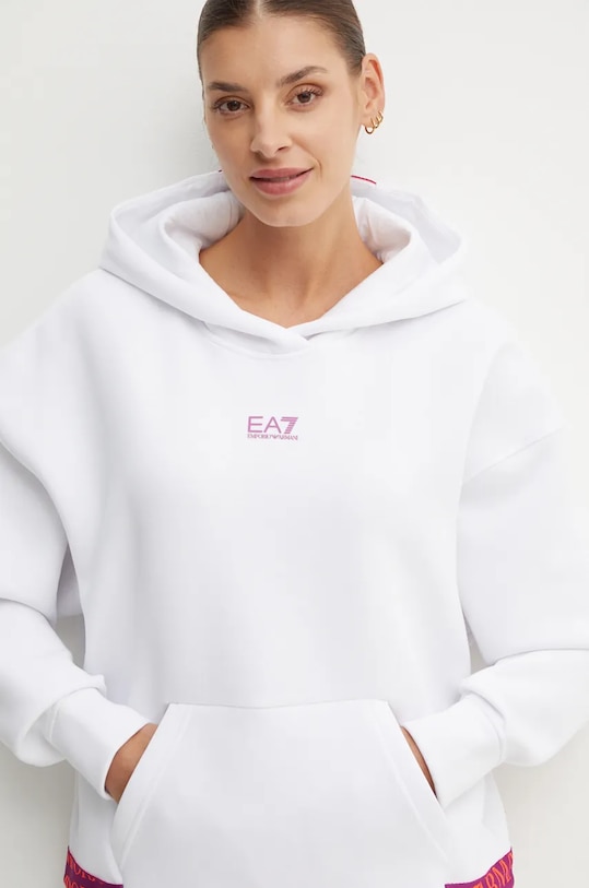 Îmbrăcăminte EA7 Emporio Armani bluza TJUXZ.6DTM19.1100 alb