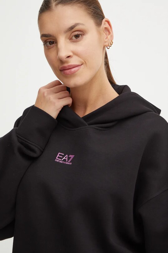 EA7 Emporio Armani bluza negru TJUXZ.6DTM19.1200