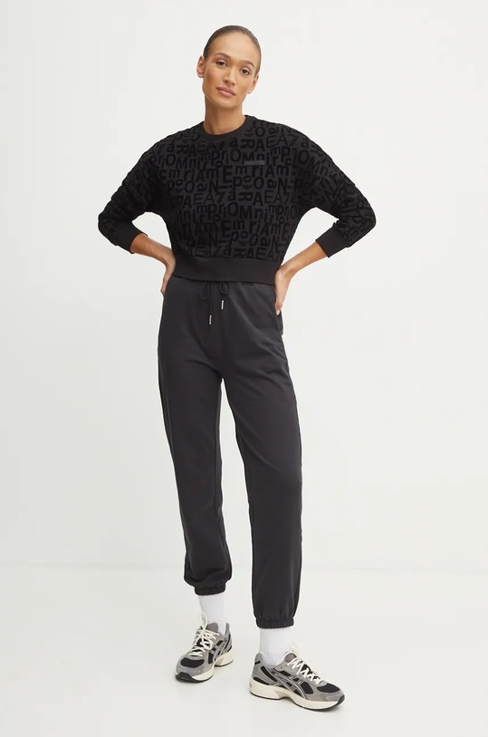 Dukserica EA7 Emporio Armani AF10195.7W000002.UC001 crna AW24