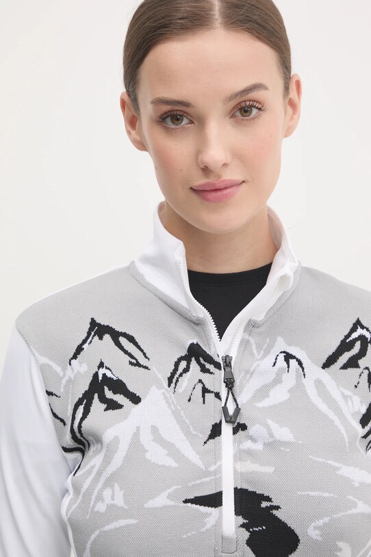 Спортивная кофта EA7 Emporio Armani St. Moritz Powerstretch белый TJJFZ.6DTM47.1100