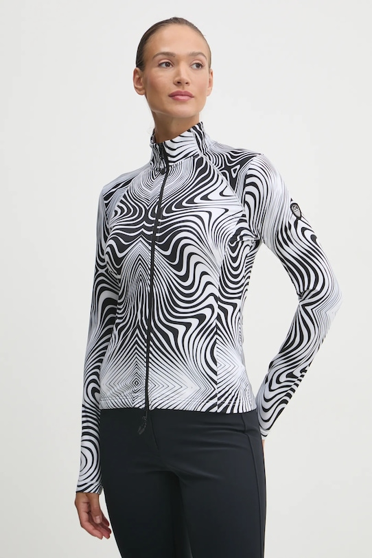 EA7 Emporio Armani bluza sportowa wzorzyste biały TJJFZ.6DTM48.2114