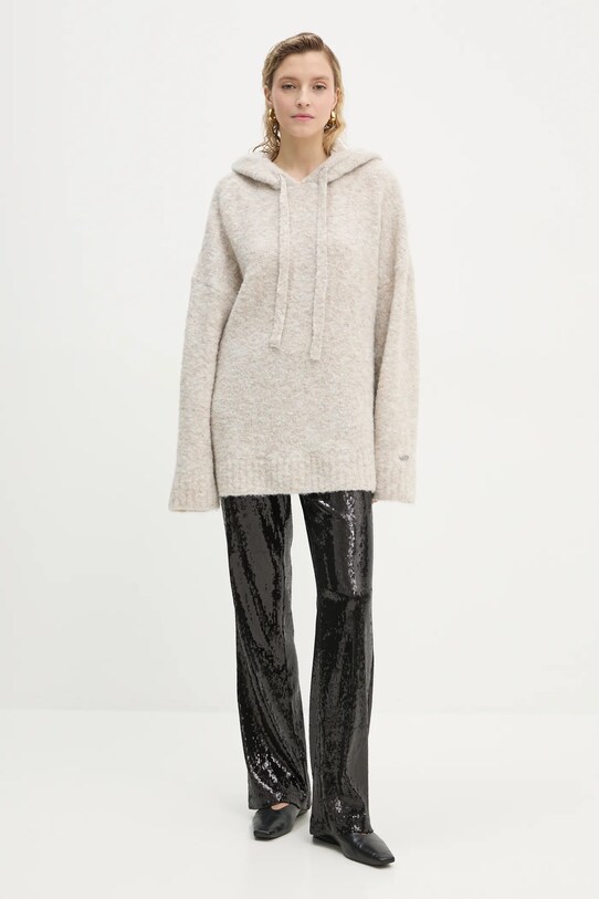 Светр з домішкою вовни Résumé CharlieRS 222221205 бежевий AW24
