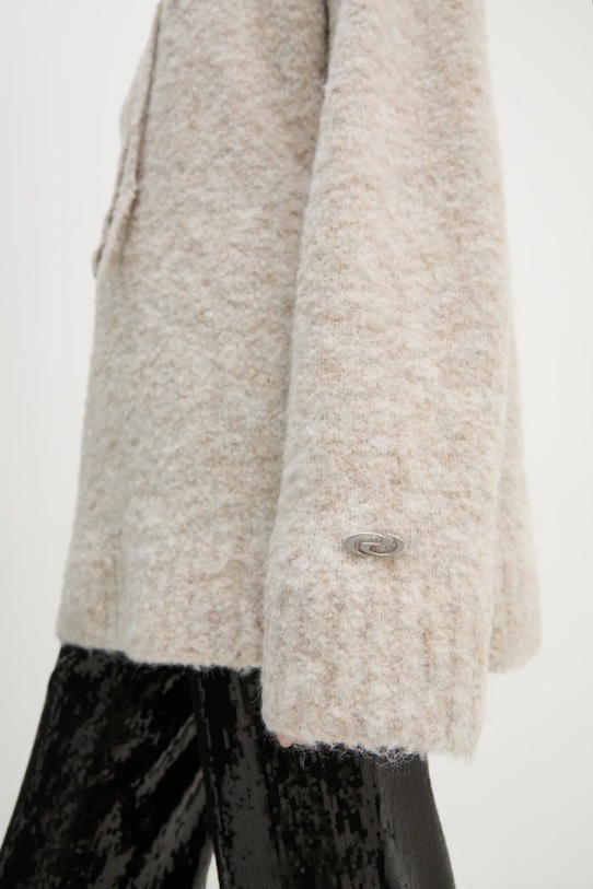 Résumé sweter z domieszką wełny CharlieRS 222221205 beżowy