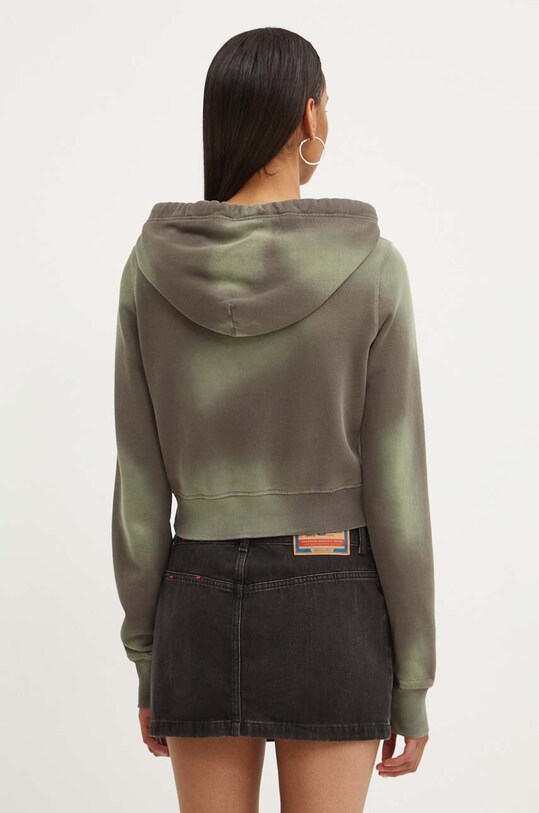 Одяг Бавовняна кофта Diesel F-SLIMMY-HOOD-P1 A14184.0IPAP зелений