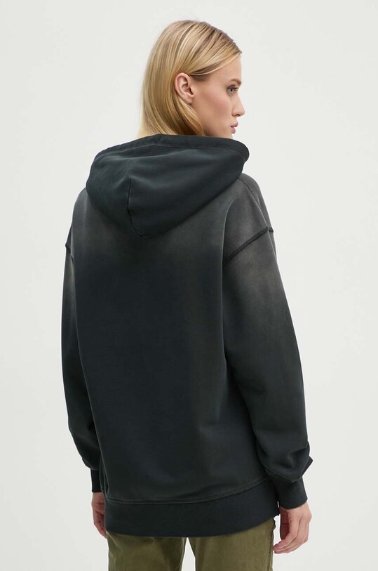 Одяг Бавовняна кофта Diesel F-BUXT-HOOD-P2 A15386.0PHAQ чорний