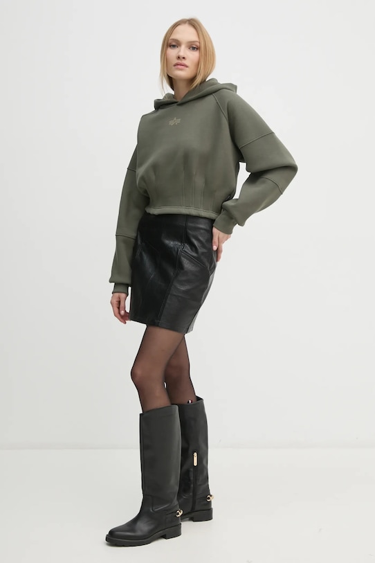 Alpha Industries bluza 148041 verde SS25