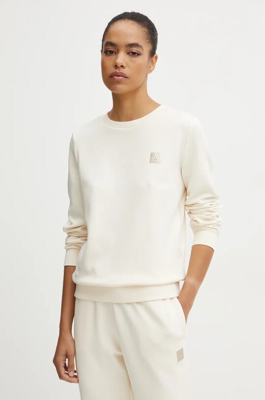 Armani Exchange felső bézs 6DYM62.YJFYZ