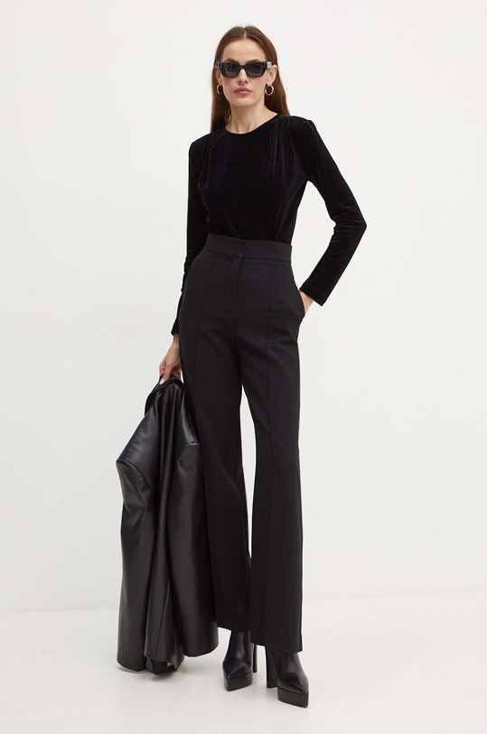 Armani Exchange body welurowe 6DYMBD.YJ9WZ czarny AW24