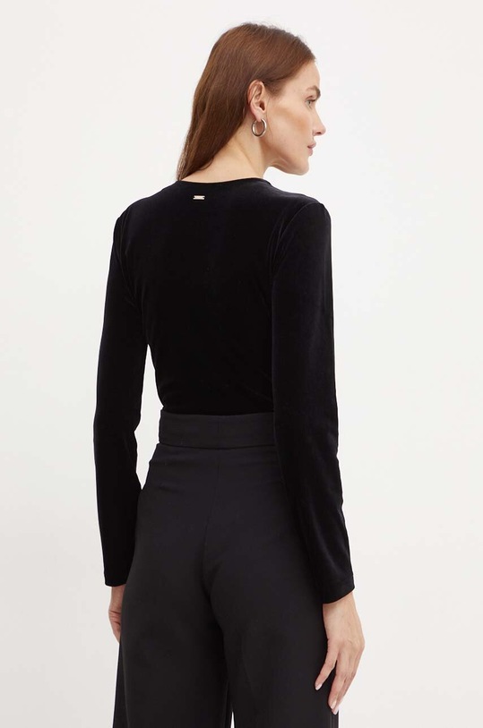 Odzież Armani Exchange body welurowe 6DYMBD.YJ9WZ czarny