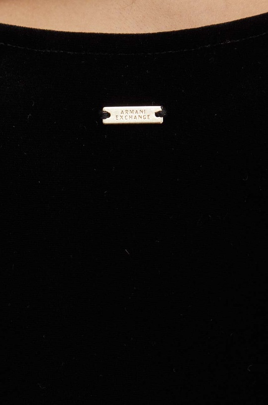 Bodi od velura Armani Exchange 6DYMBD.YJ9WZ