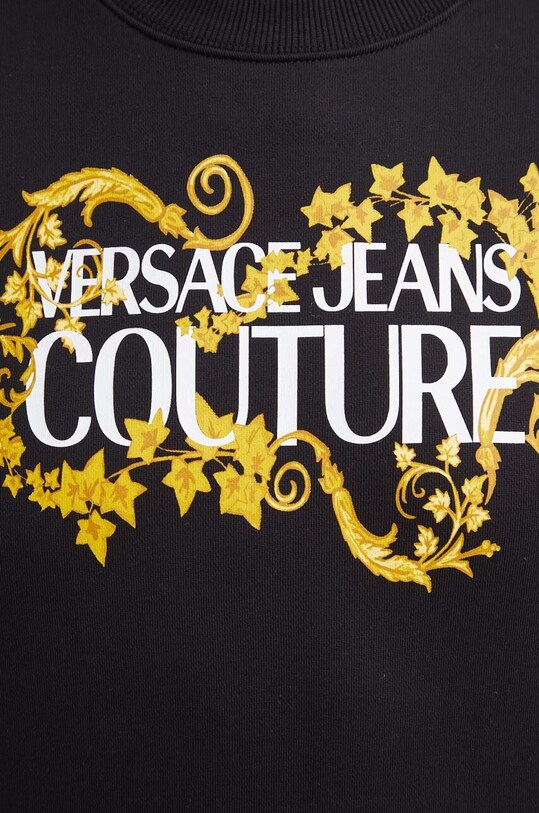 Versace Jeans Couture hanorac de bumbac 77HAIE05.CF00E negru