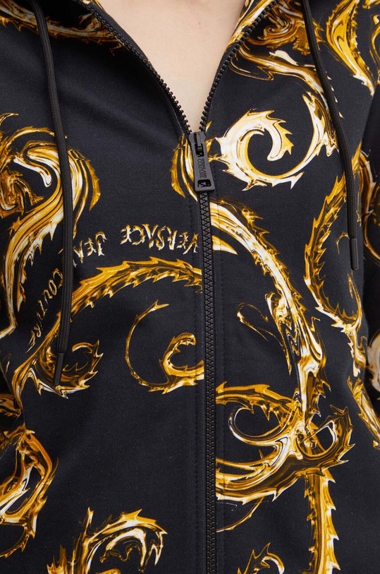 Bavlněná mikina Versace Jeans Couture 77HAI306.FS171 černá