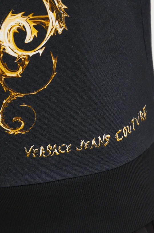Versace Jeans Couture bluza bawełniana 77HAI3P9.FS178 czarny