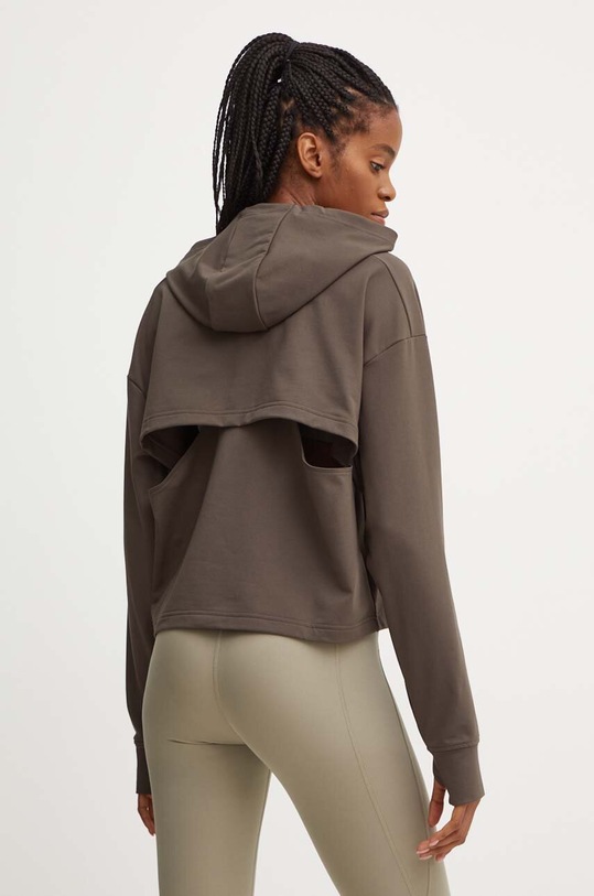 Odzież adidas Performance bluza treningowa Strength IW3190 brązowy