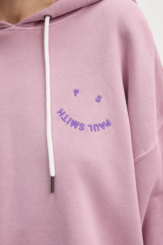 Бавовняна кофта PS Paul Smith W2R.226VE.N21169 рожевий
