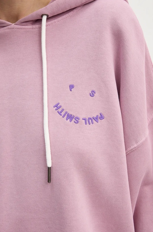 PS Paul Smith bluza bawełniana W2R.226VE.N21169 fioletowy