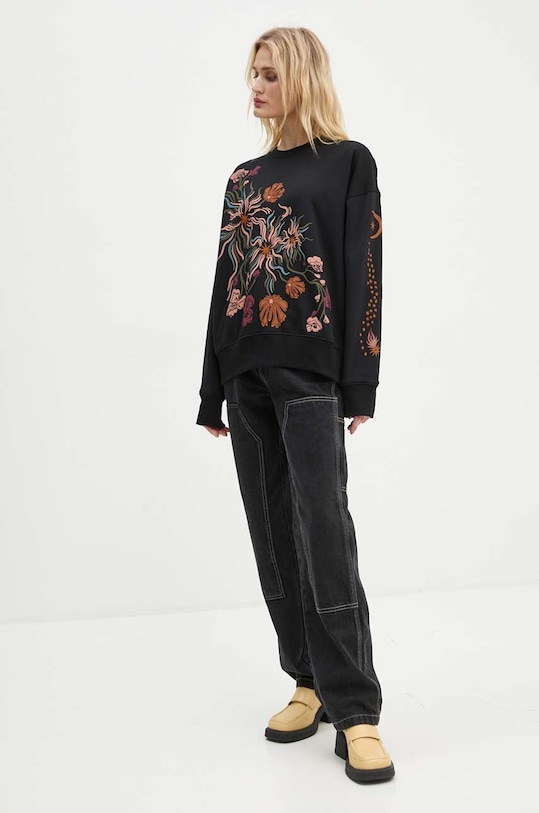 Bavlněná mikina PS Paul Smith W2R.185V.NP4840 černá AW24