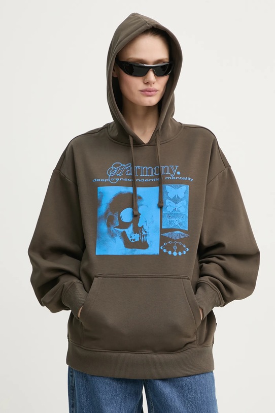 Mikina Vans hnědá VN000JTPD4C1