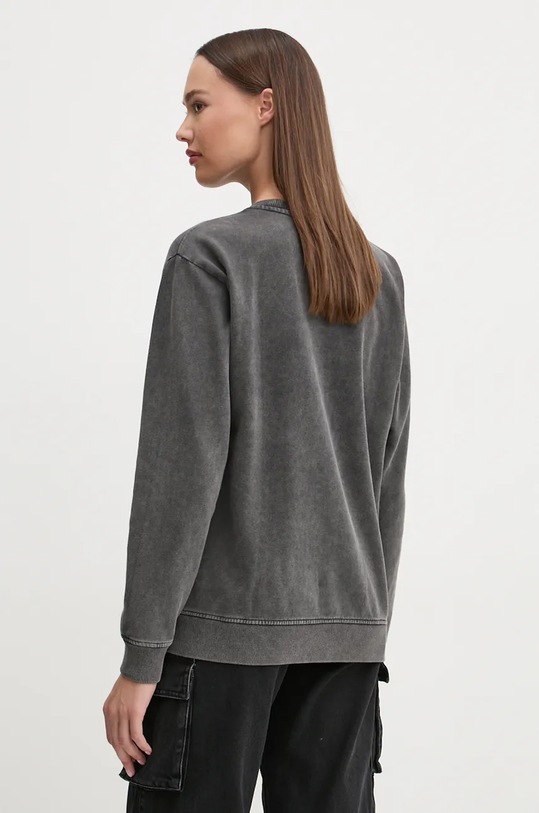 Oblečení Bavlněná mikina Vans VN000JTGBLK1 šedá